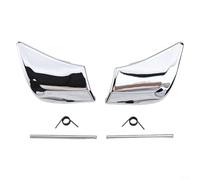Mango de asiento de coche delantero izquierdo derecho, compatible con Mercedes W207 Clase E Coupe 2009-2016 W204 Clase C 2008-2015 Acabado cromado ABS Juego de repuesto