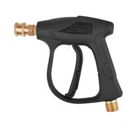 Mango de barra de pulverización para lavadora a presión con conector rápido para tanque de espuma, varita ergonómica de lavado a chorro para limpieza de automóviles y lavado a presión, color negro