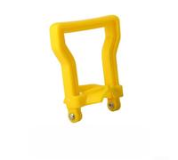 Mango de botella de agua, transportador de plástico para jarras grandes, resistente, portátil, clip de elevación de cubo, agua mineral para uso doméstico (amarillo)