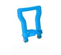 Mango de botella de agua, transportador de plástico para jarras grandes, resistente, portátil, clip de elevación de cubo, agua mineral para uso doméstico (azul)