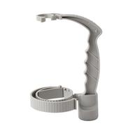 Mango de botella de bebidas con abridor integrado y agarre antideslizante para cocina, pubs, accesorios de uso con diseño resistente a derrames