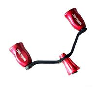 Mango de brazo basculante de carbono+plástico para DAIWA para FUEGO para carretes de pesca PROREX VLT Apoyando un funcionamiento suave y durabilidad (rojo)
