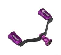 Mango de brazo basculante de fibra de carbono para Daiwa Fuero Prorex VLT Fuego, componente de repuesto de carrete ligero, pieza de actualización roja compatible con (morado)