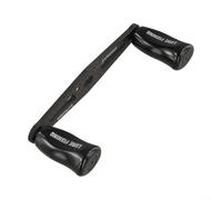 Mango de brazo basculante de fibra de carbono recto extendido de 8 x 5 mm para carrete de fundición, kit de repuesto de pieza de carrete de pesca con distancia entre ejes de 95 mm con herramientas