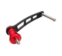 Mango de brazo basculante modificado de metal de 70 mm para Shimano/para Stella para Stradic para Sahara para Ultegra, pieza de reparación de carrete de pesca de aluminio de aviación (70 mm, rojo)