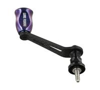 Mango de brazo basculante único para carretes de pesca Shimano Stella, Stradic, Complex F4, Twinpower, Ultegra, Sahara, pieza de reparación de fibra de carbono compatible con múltiples series