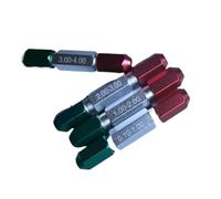 Mango de calibre pasador Barra de calibre aguja, mango pin, 0,1-1 1-2 2-3 4-5 5-6 6-7 8-9 9-10 10-11 11-12 12-13 13-14 14-15, herramienta inspección, 10 Uds(12-13mm)