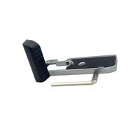 Mango de cámara de metal de instalación rápida para múltiples modelos, diseño ergonómico, duración de la batería, construcción de aluminio, agarre de batería de metal