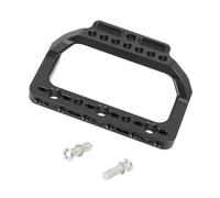 Mango de cámara profesional en forma de D con agujeros de montaje de 1/4 y 3/8 pulgadas para un agarre seguro y compatibilidad con trípodes, mango de agarre de cámara