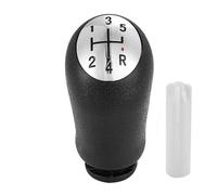 Mango de cambio ergonómico Perilla de cambio marchas 5 velocidades, palanca cambios universal para Dacia para Duster(Chrome)