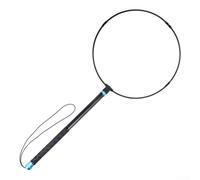 Mango de caña de pescar telescópica de fibra de carbono plegable para un fácil viaje y almacenamiento (anillo plegable)
