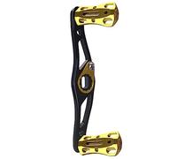 Mango de carrete de pesca de fibra de carbono/aleación de aluminio, mango de carrete para baitcasting para mano izquierda/derecha
