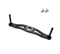 Mango de carrete de pesca de fibra de carbono para DAIWA y para ABU BaitCasting, 1 juego, 10 g, incluye placa de bloqueo y tornillos (rojo)