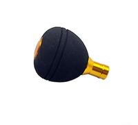 Mango de carrete de pesca EVA para carretes Daiwa agarre de goma suave ligero 52.3x36.5mm púrpura azul (dorado)