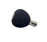 Mango de carrete de pesca EVA para carretes Daiwa agarre de goma suave ligero 52.3x36.5mm púrpura azul (plata)