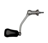 Mango de Carrete de Repuesto, balancín ergonómico, Pieza de Rueda de, cómodo Agarre de Perilla de Rosca, construcción de Metal Duradero, Accesorio de actualización de Control Suave para Uso de