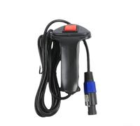 Mango de control de cabrestante eléctrico, mando a distancia con botón de 12 V con cable para cabrestantes, carcasa ABS, cable de 1,5 m, negro