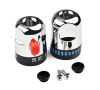 Mango de control de ducha, termostático y control de agua de encendido y apagado combinado para grifos mezcladores de ducha de baño