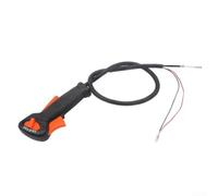 Mango de control del acelerador compatible para recortadoras Fs120 Fs200 Fs250 Cortadoras de cepillo Herramientas de jardín Piezas de cortacésped Agarre de metal de plástico
