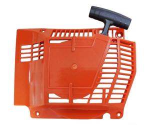 Mango de cuerda de extracción naranja, piezas de repuesto para motosierra, resistente, ligero, para un montaje fácil, distancia estándar entre orificios de 13 cm, 14 cm, accesorios para herramientas