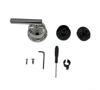 Mango de ducha de repuesto con chapado en cromo compatible con kit de molduras T2901BL y cartucho 1222 para un ajuste consistente (A)