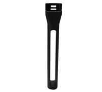 Mango de extensión de micrófono para DJI Mic 3, agarre adaptador impreso en 3D con instalación de clip para una mayor flexibilidad y comodidad de grabación (negro largo)