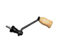 Mango de fibra de carbono de un solo brazo compatible con STELLA para STRADIC Complex F4 Twin Power Cardif Wanford Nasciaero Sephia Reel Plataformas (negro)