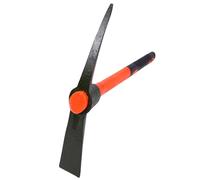 Mango de fibra multiusos para jardín, para excavar tareas de pavimentación, camping, plantación, paisajismo, eliminación eficiente del suelo, pico tratado térmicamente