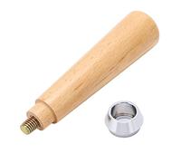Mango de filtro de café M10, mango de madera para portafiltro, agarre cómodo, funcionamiento estable para cafeterías, hogares, baristas, amantes del café, madera de haya, 90 g
