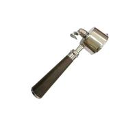 Mango De Filtro Portafiltro Doble Boquilla 51mm, Compatible Con Máquinas Café Expreso Delonghi Dedica EC680/EC685/EC820/EC890/EC900(Black rosewood)