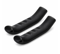 Mango de freno de bicicleta Funda de silicona para freno de bicicleta Protector de palancas de freno de bicicleta para bicicletas de montaa de carretera(negro)
