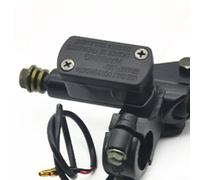 Mango de freno fiable para bicicleta eléctrica, bomba hidráulica para scooters y motocicletas de 50 250 CC (10 mm izquierda)