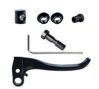 Mango de freno hidráulico - Palanca de rodillo de aluminio 10,3 cm, interruptor electrónico para bicicleta, control de freno, control de seguridad, soporte de conducción, accesorios para bicicleta de
