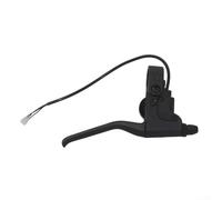 Mango de freno izquierdo de repuesto con línea para Gotrax para Gxl V2 Apex Pro Xl para Rival Xr Plus Xr Ultra Electric Scooter Strong ABS Construcción negra (palanca de freno)