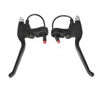 Mango de freno izquierdo y derecho a prueba de agua compatible con Kugoo para scooter eléctrico PRO, piezas de repuesto hechas de aleación de aluminio resistente al desgaste (un par de frenos)
