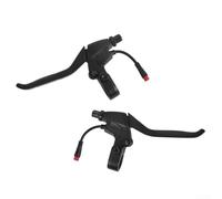 Mango de freno ligero ABS para Kukirin para G2 Pro Max ligero (par) | Tornillo de ajuste fino, fuerza de frenado precisa, se adapta a kukirin para G2 Pro Max, fácil control de agarre