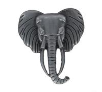 Mango de gabinete con forma de cabeza de elefante de nariz larga para cajones y mesitas de noche, construcción de aleación de zinc con mayor resistencia a la oxidación y al desgaste (lata antigua)