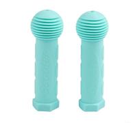 Mango de goma antideslizante para bicicletas y scooters para niños, compatible con manillar de 22 mm de diámetro (azul)