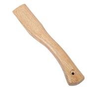 Mango de hacha de madera corto de repuesto con agujero para colgar, mango curvado suave de 14.6 pulgadas, repuesto de hacha