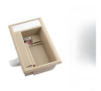 Mango de hebilla de bloqueo seguro para armarios de metal y madera, ABS resistente y pestillo de aleación de zinc con lengüeta reforzada para instalación lateral izquierda o derecha, acabado beige (F)