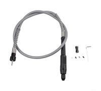 Mango de herramienta giratoria de eje flexible para accesorios Dremel, extensión de amoladora eléctrica de 1068 mm con pinza de 0,3 a 3,1 mm, eje suave de bajo ruido para tallado de madera