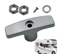 Mango de la válvula de vaciado - Accesorio de reemplazo sostenible Damou | Kit de control de tanques de aguas residuales | de evacuación de conexión robusto para autocaravana, uso externo