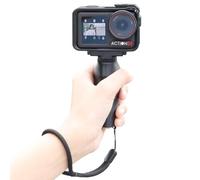Mango de liberación rápida para DJI Action5pro/2/3/4, soporte de extensión ligero impreso en 3D, estabilizador ergonómico de mano con correa de muñeca para vlogging y grabación de ángulo flexible