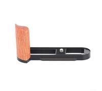 Mango de madera acabado a mano para cámara Q2 con diseño de montaje en forma de L para mínima interferencia y máxima eficiencia operativa (palisandro)