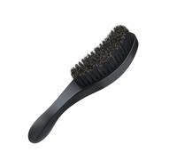 Mango de madera, cerdas de jabalí, cepillo de limpieza antiestático, cepillo de barba for peluquería, peine for pelo con estilo, herramientas de afeitado for hombres (Size : Black)
