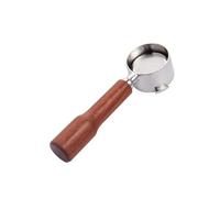Mango De Madera De Portafiltro Sin Fondo De Café De 51mm Y 3 Orejas, Compatible Con Delonghi Ec680 Ec685, Cesta De Filtro De Repuesto Barista(A6)