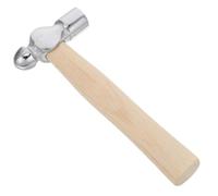Mango de Madera Martillo de Bola, 6 Pulgadas para Banco | Cabeza Redonda, Uso para Joyeros y Talladores, Trabajos en Metal, Reparaciones y Estampado