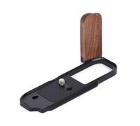 Mango de madera para cámara Sony RX1R III RXM3, base de aluminio con madera de nogal, protección ergonómica cómoda para fotografía de viaje