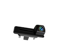 Mango de maletero para coche, cámara de lente ojo de pez de respaldo inversa, AHD 1080P, compatible con Skoda, compatible con Fabia 2012, 2013, 2014, 2015, piezas de automóvil (AHD720P-CVBS720P) (12 V