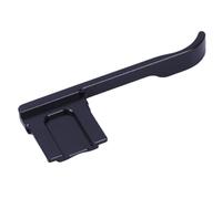 Mango de metal para pulgar compatible con cámara Leica Q2, botón de pulgar con tapa de montaje de zapata caliente, extensión de mango de dedo